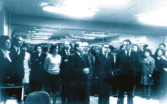 Открытие нового здания Научной библиотеки ТГУ, 4 сентября 1978 год