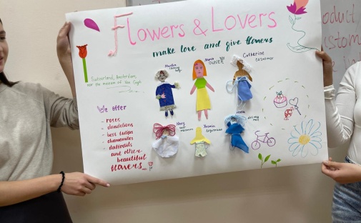 Студенты ИЭМ придумали персонажей собственного бизнеса на занятии по английскому языку