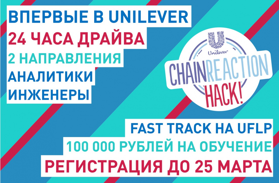 До 25 марта – прием заявок на кейс-чемпионат компании Unilever